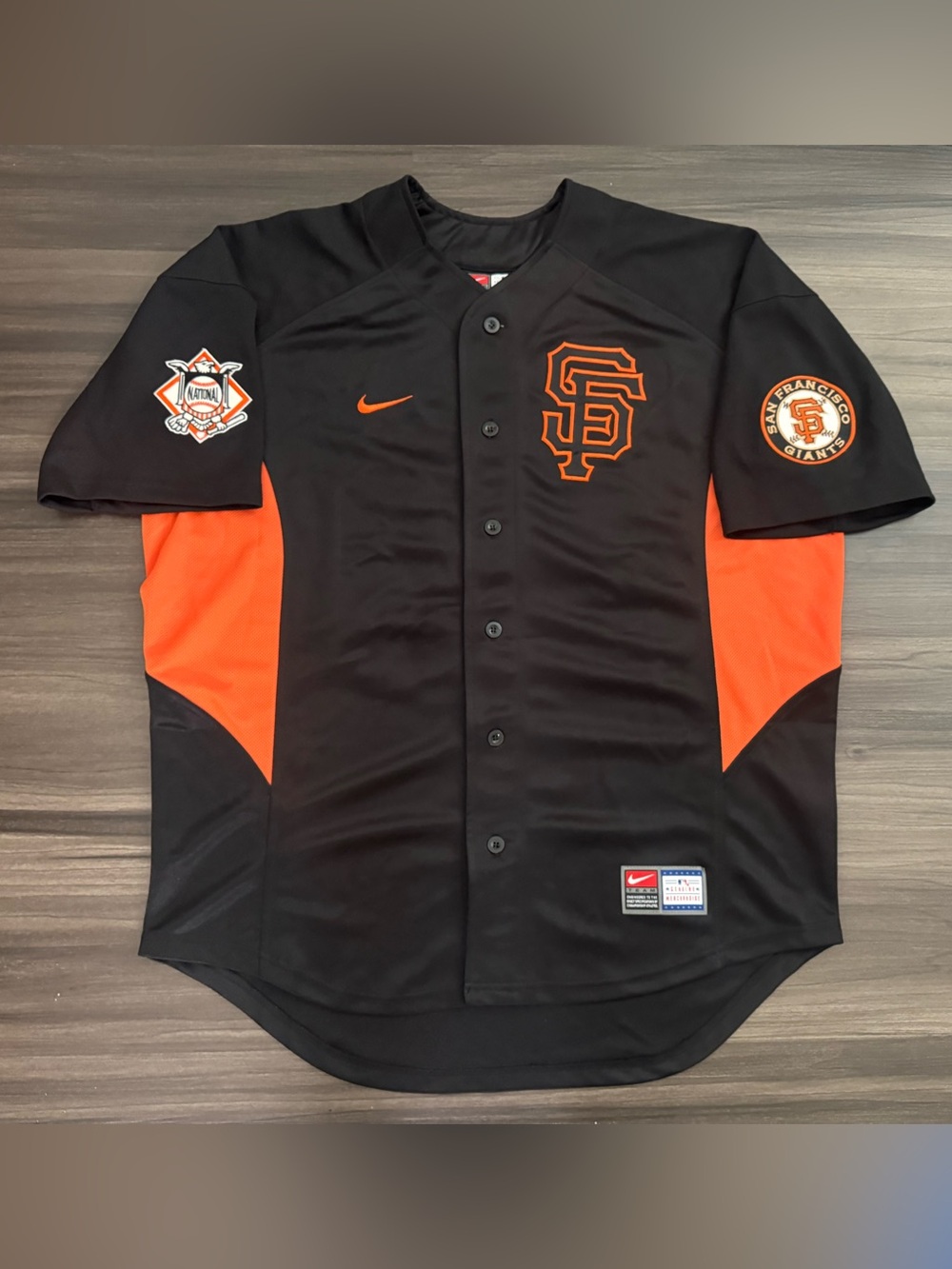 Vintage Nike Sand Francisco Giants Jason Schmidt #29 MLB Stitched Jersey Men Med